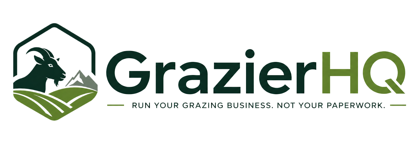 GrazierHQ - Run your grazing business. Not your paperwork.